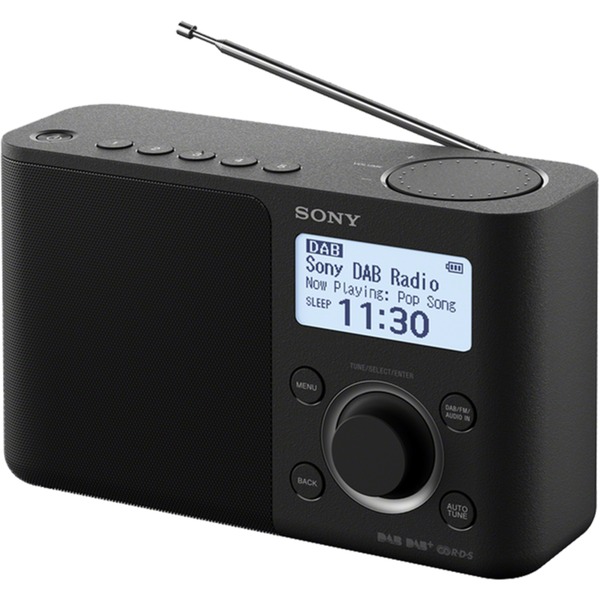 Sony XDR-S61DB Radio (schwarz DAB+ UKW Klinke)