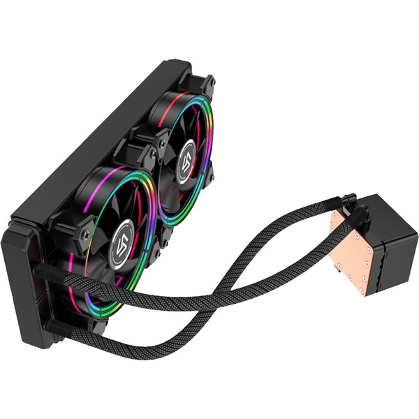 ALSEYE H240 240mm AiO, Wasserkühlung schwarz