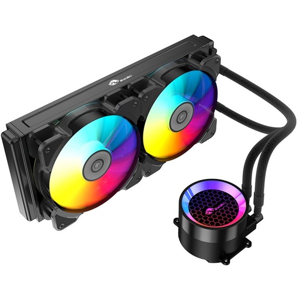 Bykski 240mm AIO, Wasserkühlung schwarz