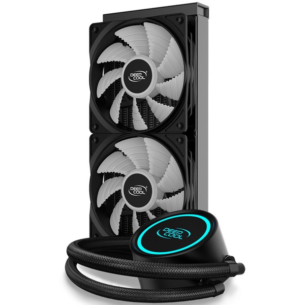 DeepCool Gammaxx L240 V2 240mm, Wasserkühlung schwarz