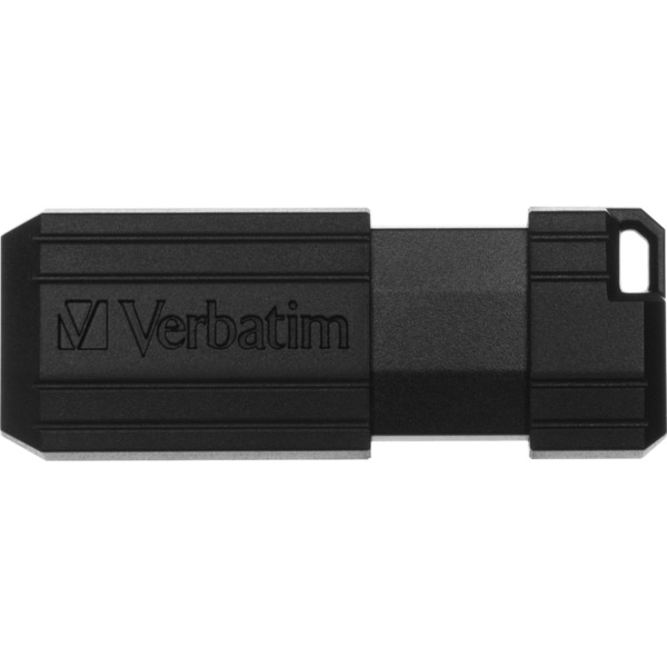 Verbatim PinStripe 64 GB, USBStick schwarz, USBA 3.2 Gen 1