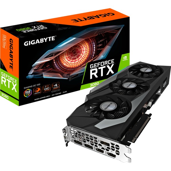 Gigabyte Geforce Rtx 3080 Gaming Oc 10g Grafikkarte 3x Displayport 2x Hdmi