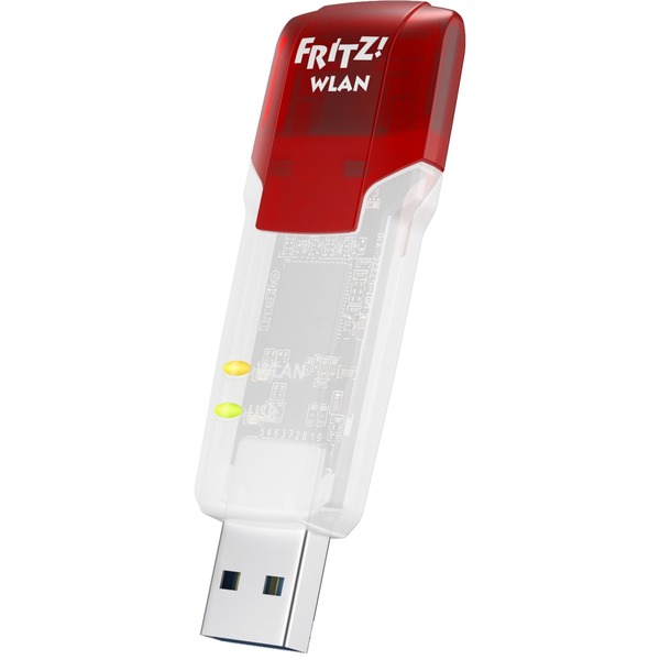 AVM FRITZ!WLAN Stick AC 860, WLAN-Adapter weiß/rot