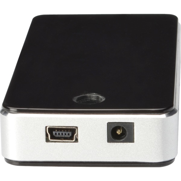 T7Hub USB 2.0 7-Port Hub In Silber – Mit Netzteil Für Volle Stromversorgung An Allen Ports