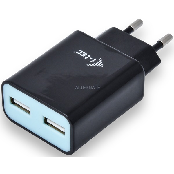 I Tec Usb Power Charger 2 Port 2 4a Netzteil Schwarz