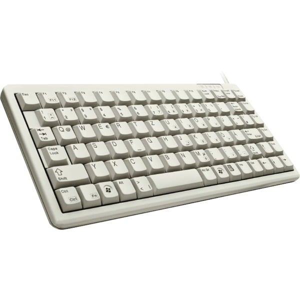 Cherry Slim Line Compact-Keyboard G84-4100 - Keyboard - Laser - QWERTZ - View #3