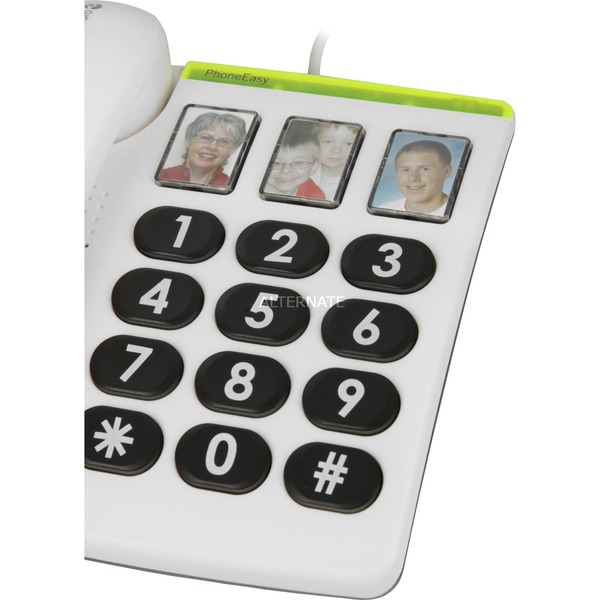 Doro PhoneEasy 331ph, analoges Telefon weiß
