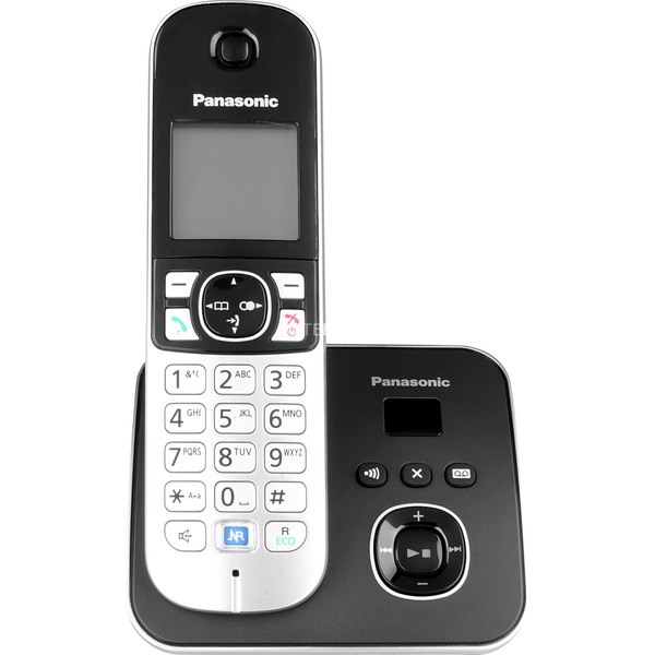 Panasonic KX TG6822GB Analoges Telefon Schwarz Zwei Mobilteile Mit panasonic-kx-tg6822gb-analoges-telefon-schwarz-zwei-mobilteile-mit