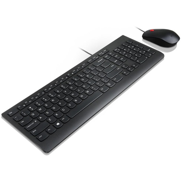 Lenovo Essential Wired Combo, DesktopSet schwarz, DELayout, Membran