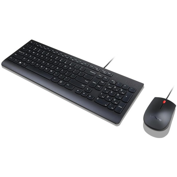 Lenovo Essential Wired Combo, DesktopSet schwarz, DELayout, Membran