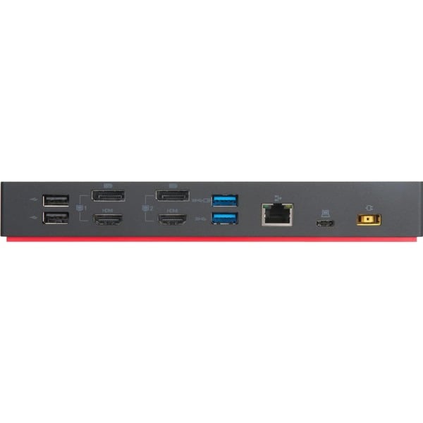 Lenovo ThinkPad Hybrid USB-C Dock 135W – Dockingstation Für Laptops, 40AF0135EU