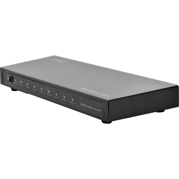 Digitus HDMI Video Splitter 1>8 HDMI Splitter (schwarz)