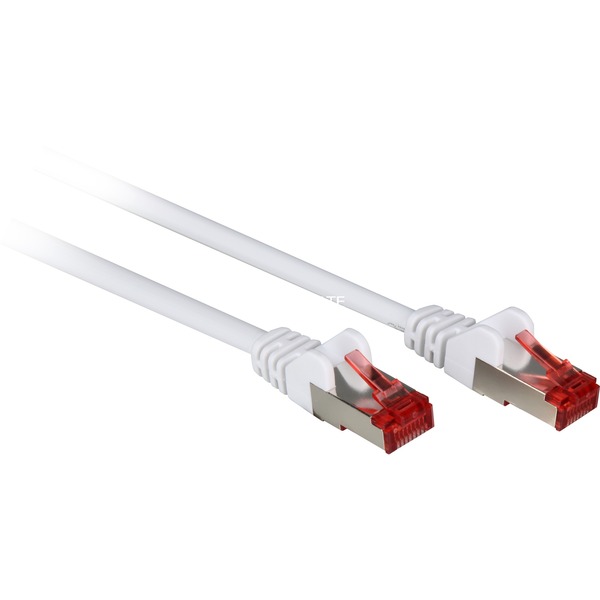 Goobay 93497 CAT 5e Cavo Patch di Rete F/UTP, Bianco, 30m Lunghezza