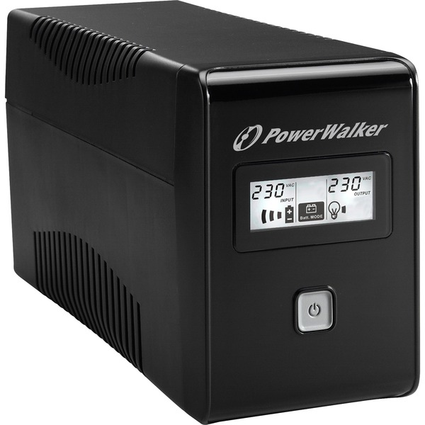 PowerWalker Basic VI 850 SB UPS Gruppo Di Continuità – 850VA 480W, Linea Interattiva, 2 Prese