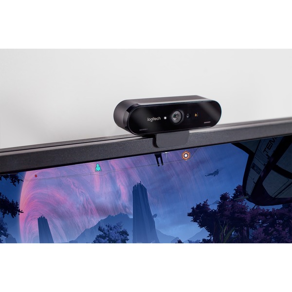 Logitech BRIO Stream, Webcam schwarz, USB, 4K