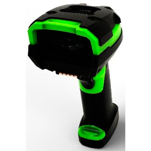 Zebra LI3678ER, BarcodeScanner anthrazit/grün, Kit mit USBKabel