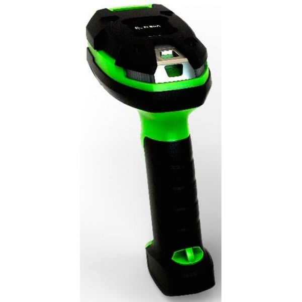 Zebra LI3678ER, BarcodeScanner anthrazit/grün, Kit mit USBKabel
