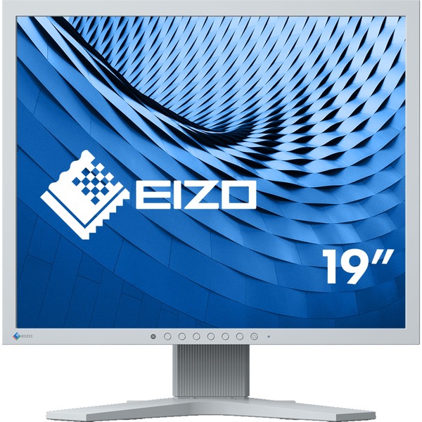 EIZO FlexScan S1934 LED-Monitor (48 cm(19 Zoll) grau DVI DisplayPort VGA Audio)