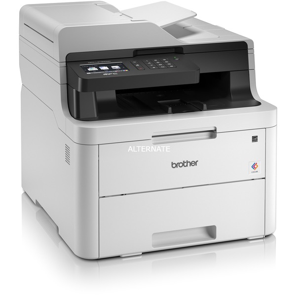Brother MFCL3730CDN, Multifunktionsdrucker grau/anthrazit, USB, LAN