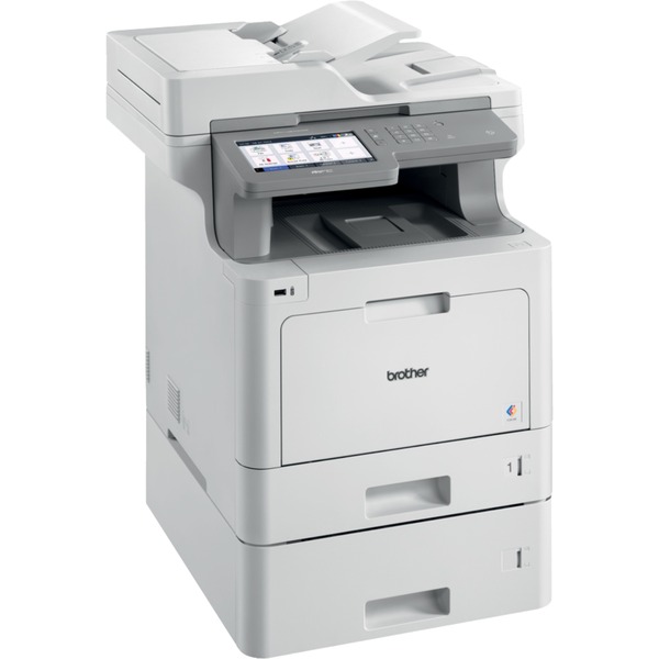 Brother MFC-L9570CDWT, Multifunktionsdrucker grau, USB/LAN/WLAN 