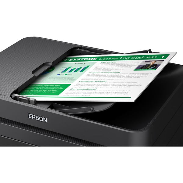 Epson Workforce WF-2830DWF, Multifunktionsdrucker schwarz, USB, WLAN, Scan, Kopie, Fax