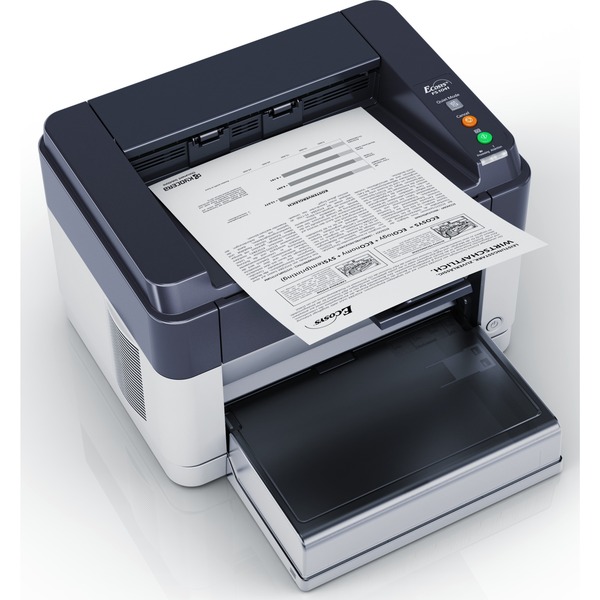 Kyocera FS-1041, Laserdrucker weiß/grau, USB