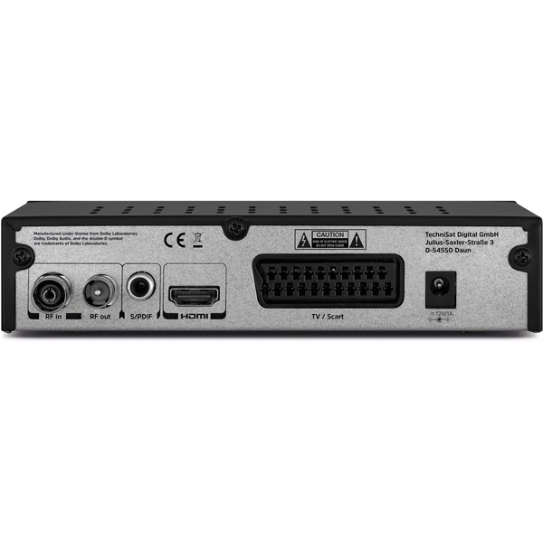 TechniSat HDC 232, KabelReceiver schwarz, DVBC, HDMI, SCART