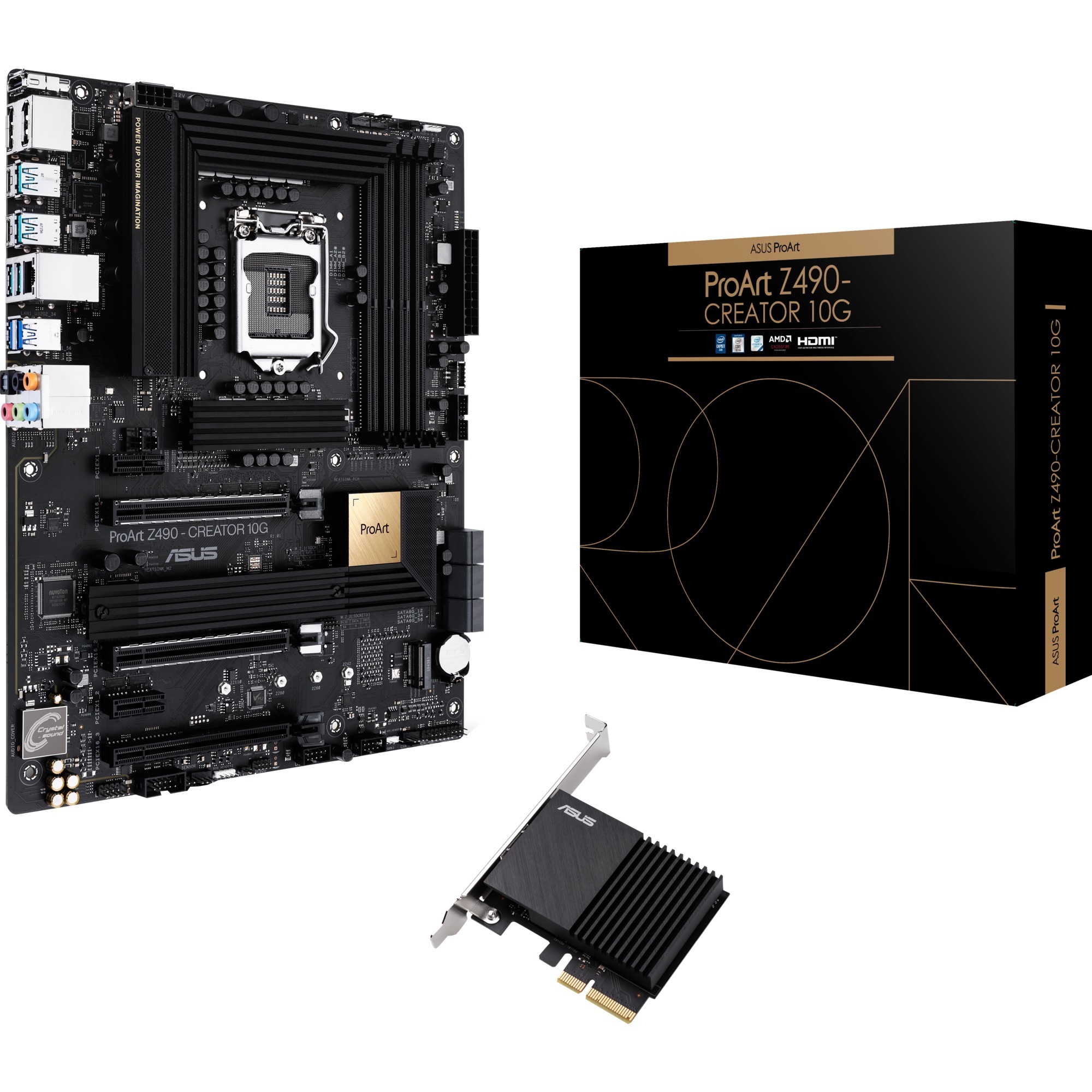 Asus ProART Z490-CREATOR 10G, Mainboard | 04718017606554 Asus ProART Z490-CREATOR 10G, Mainboard | 04718017606554