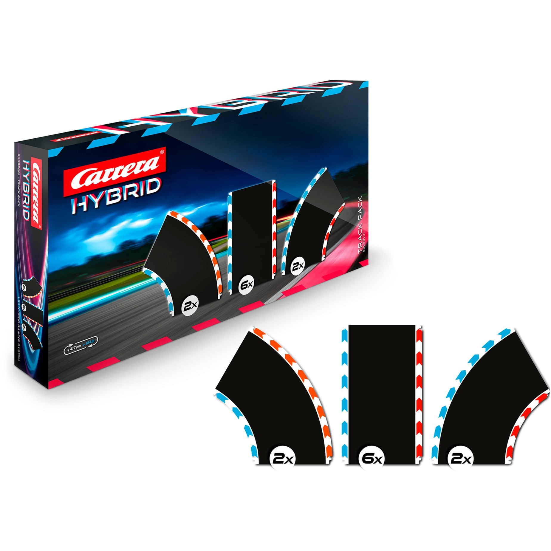 Carrera HYBRID Track Pack 1, Schiene | 09003150520016 Carrera HYBRID Track Pack 1, Schiene | 09003150520016
