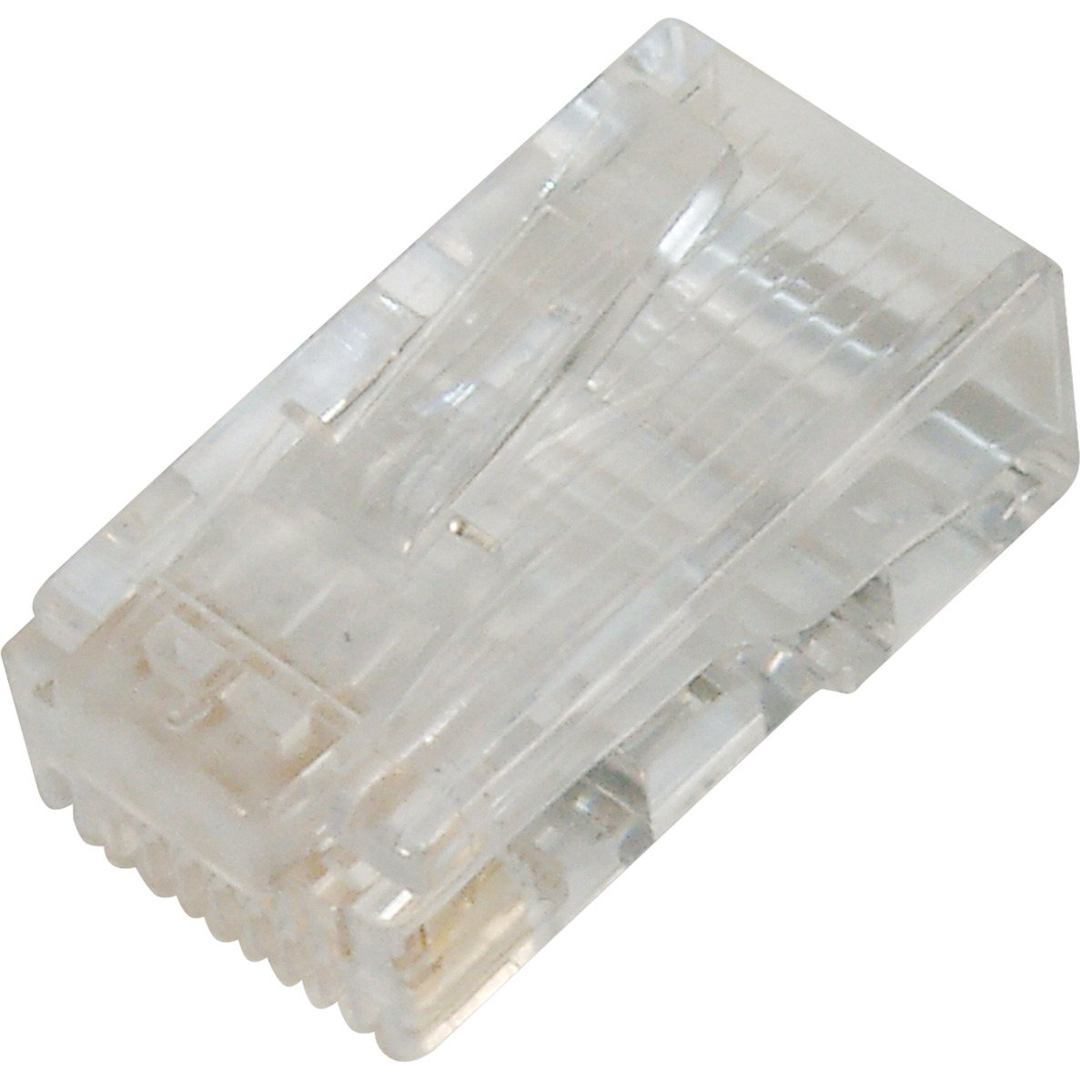 CAT.6 Modularstecker für Rundkabel, ungeschirmt, 1 Stück