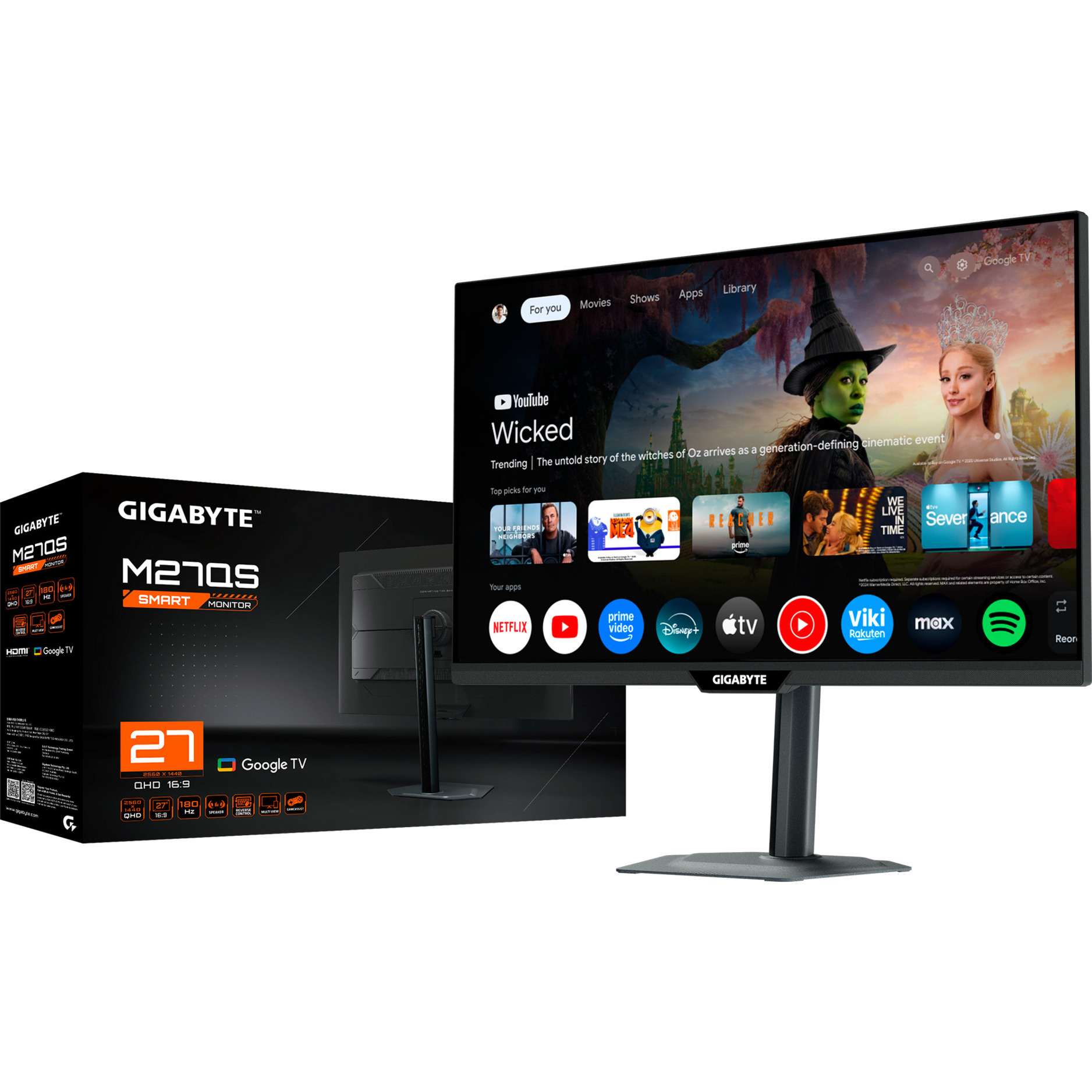 M27QS, Gaming-Monitor
