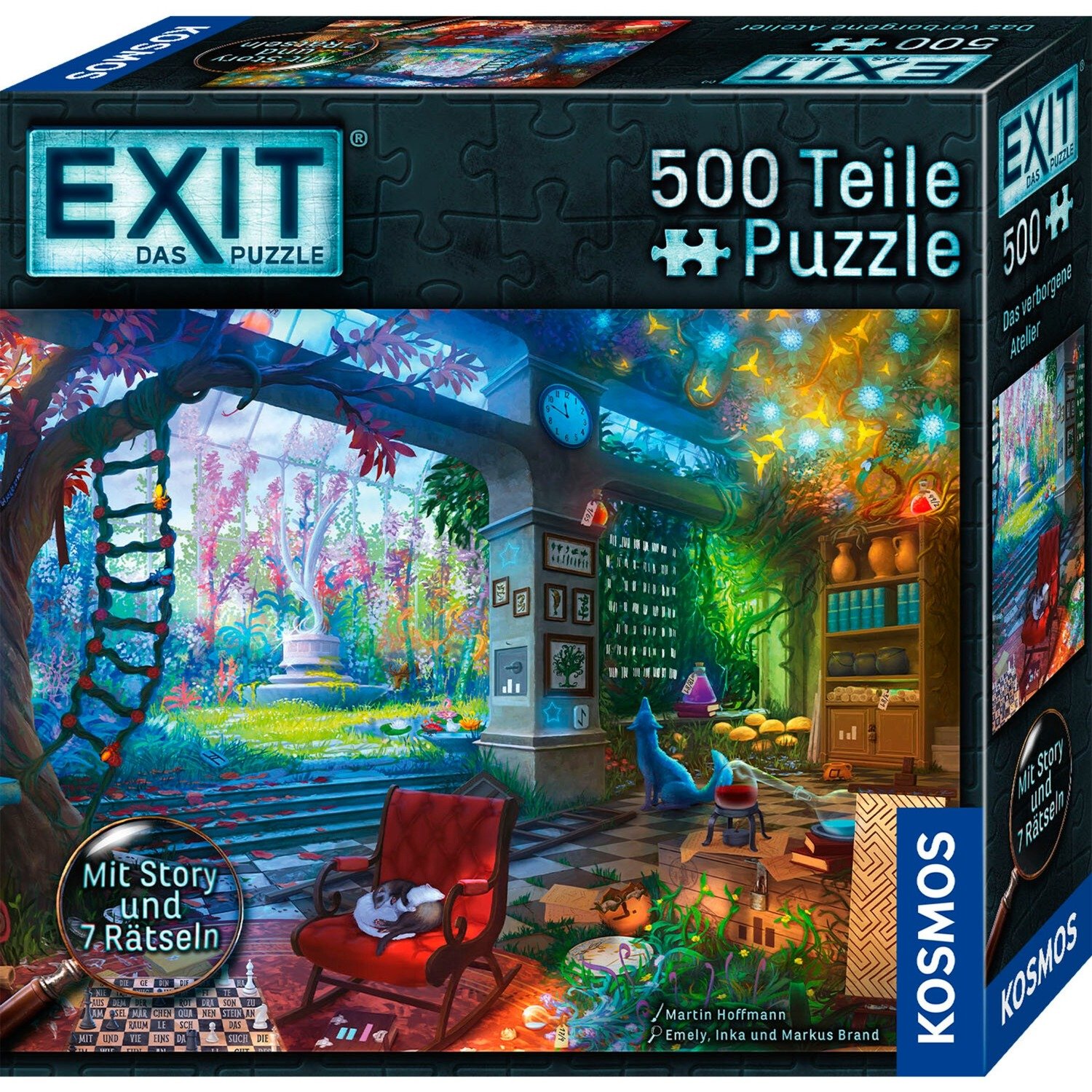 Kosmos EXIT – Das Puzzle: Das verborgene Atelier | 04002051683979 Kosmos EXIT – Das Puzzle: Das verborgene Atelier | 04002051683979