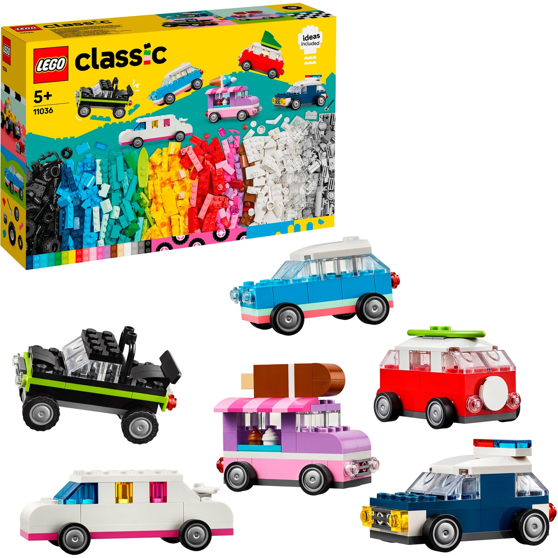 11036 Classic Kreative Fahrzeuge, Konstruktionsspielzeug
