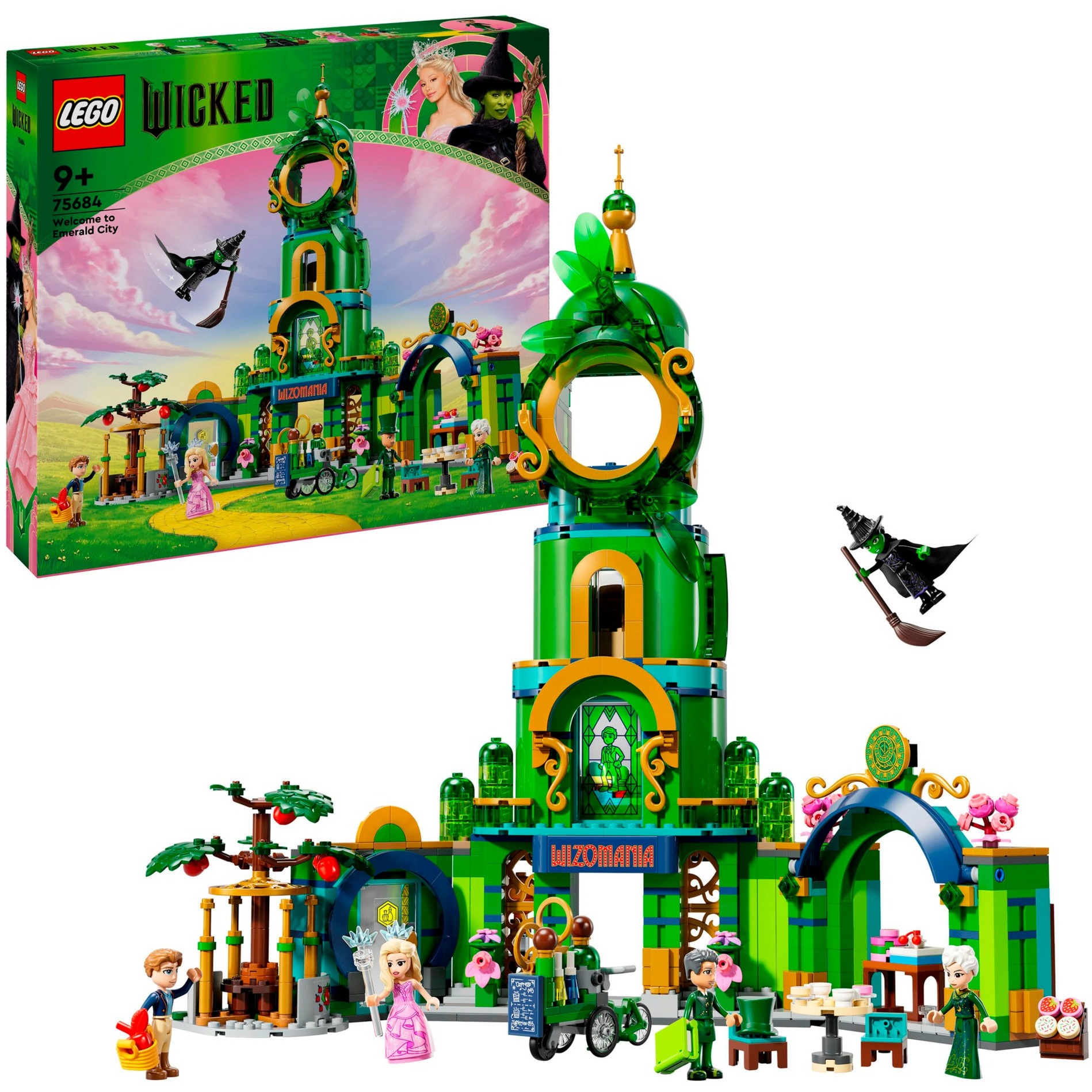 75684 Wicked Willkommen in Emerald City, Konstruktionsspielzeug