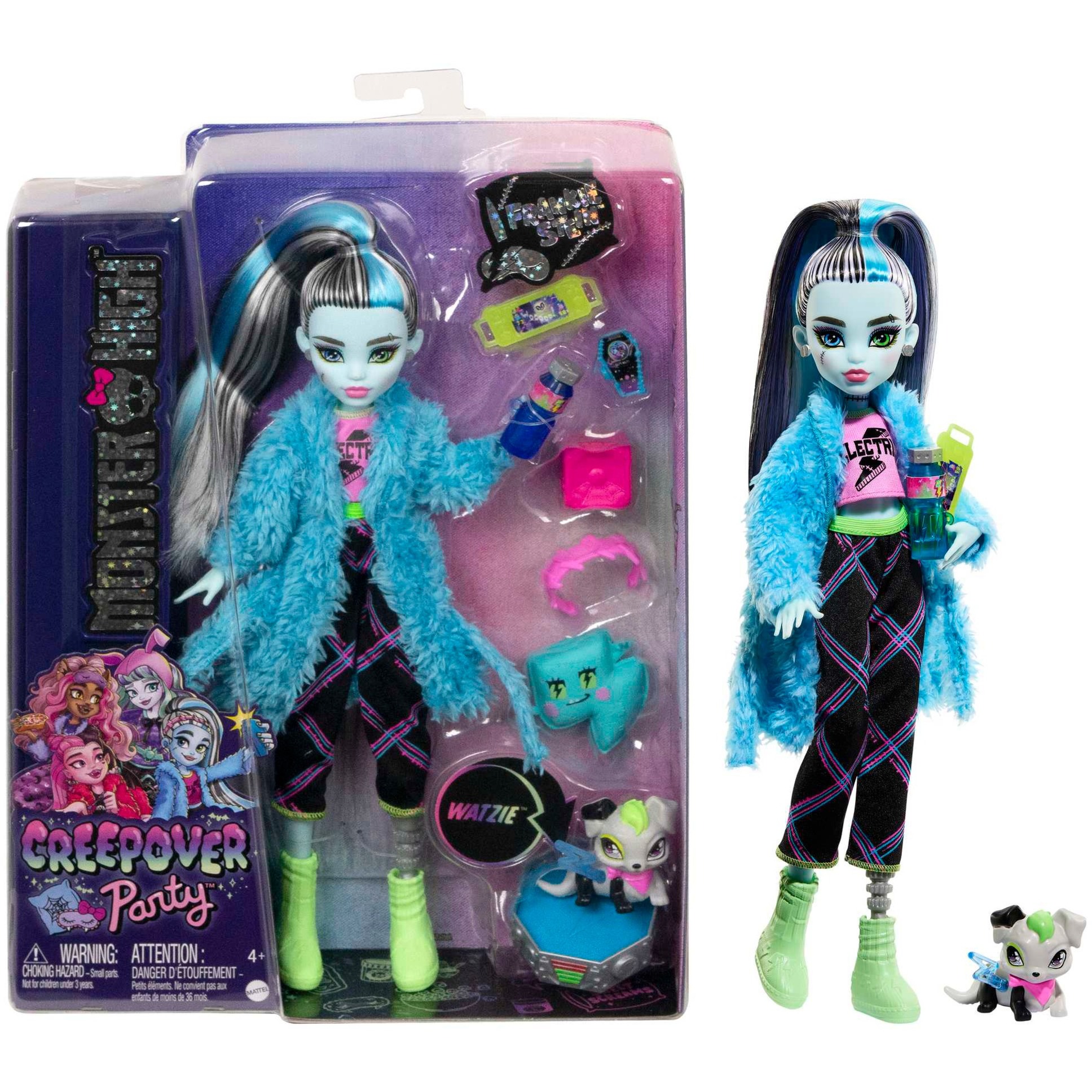 Mattel Monster High Creepover Puppe Frankie | 00194735110698 Mattel Monster High Creepover Puppe Frankie | 00194735110698