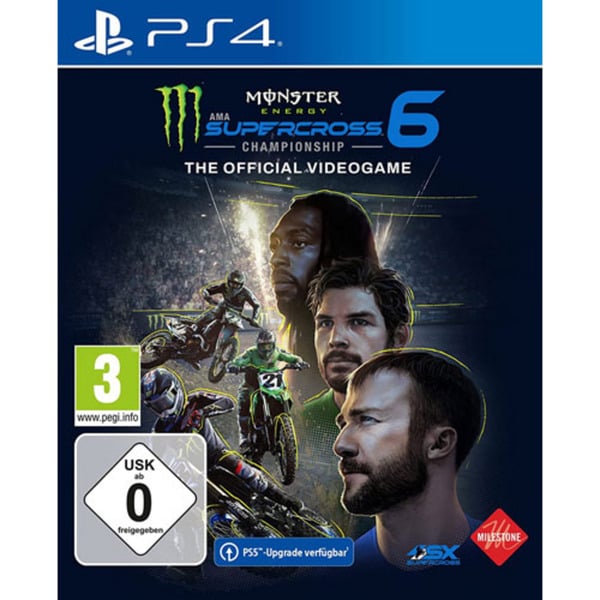 Monster Energy Supercross 6, PlayStation 4-Spiel