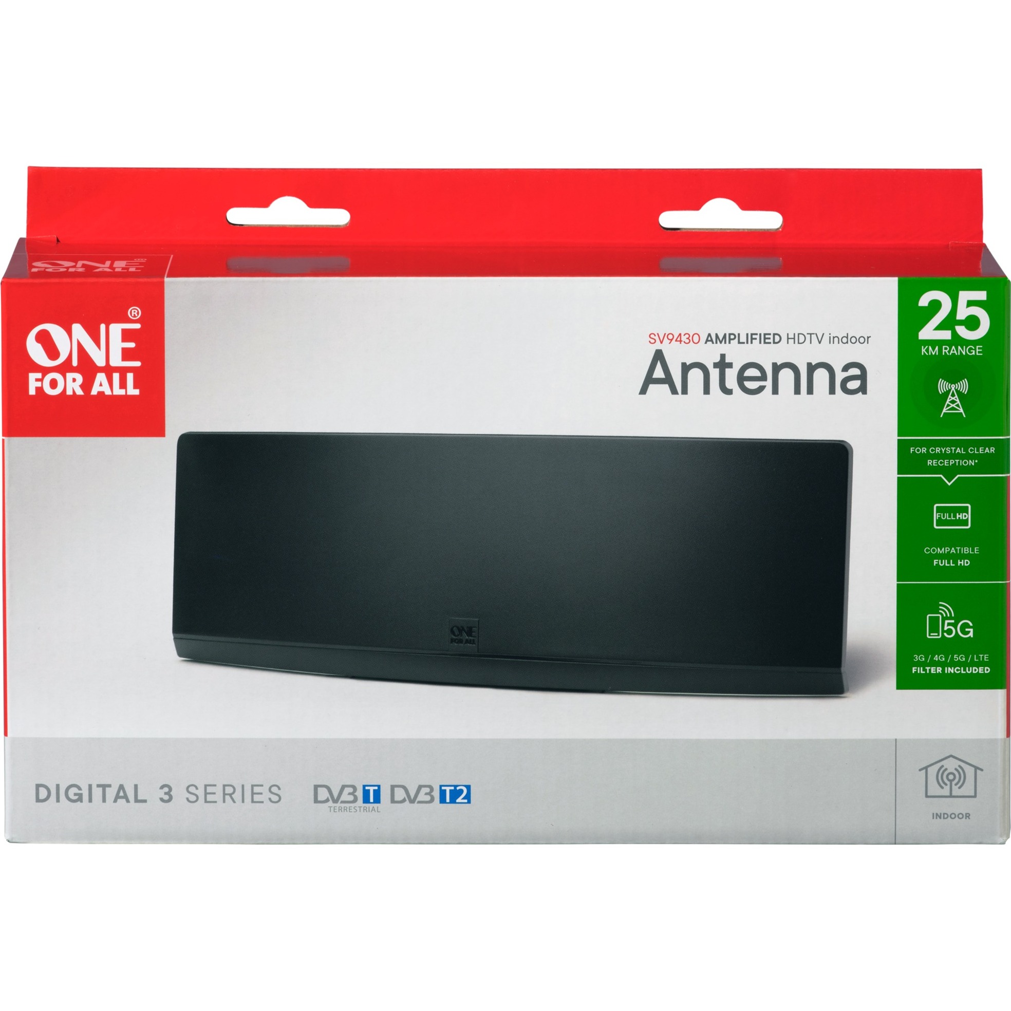 One For All DVB-T2 Zimmerantenne SV9430-5G | 08716184074042 One For All DVB-T2 Zimmerantenne SV9430-5G | 08716184074042