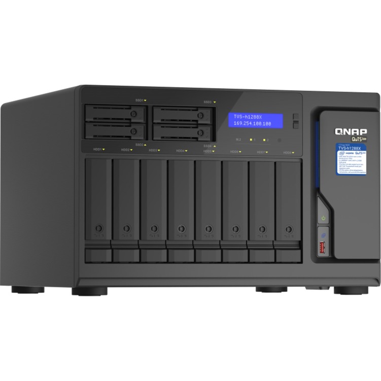 QNAP TVS-h1288X-W1250-16G, NAS | 04713213518410 QNAP TVS-h1288X-W1250-16G, NAS | 04713213518410