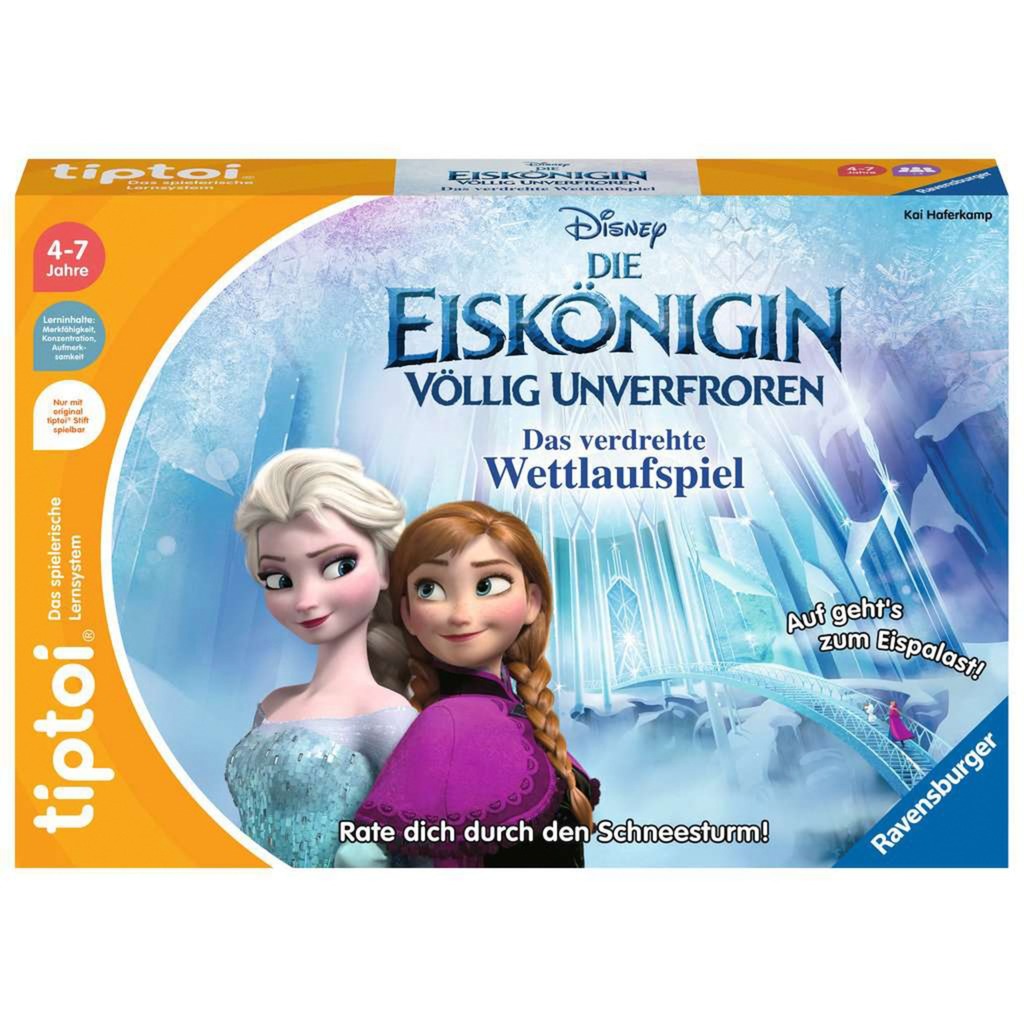 tiptoi Die Eiskönigin - Völlig unverfroren: Das verdrehte Wettlaufspiel, Brettspiel