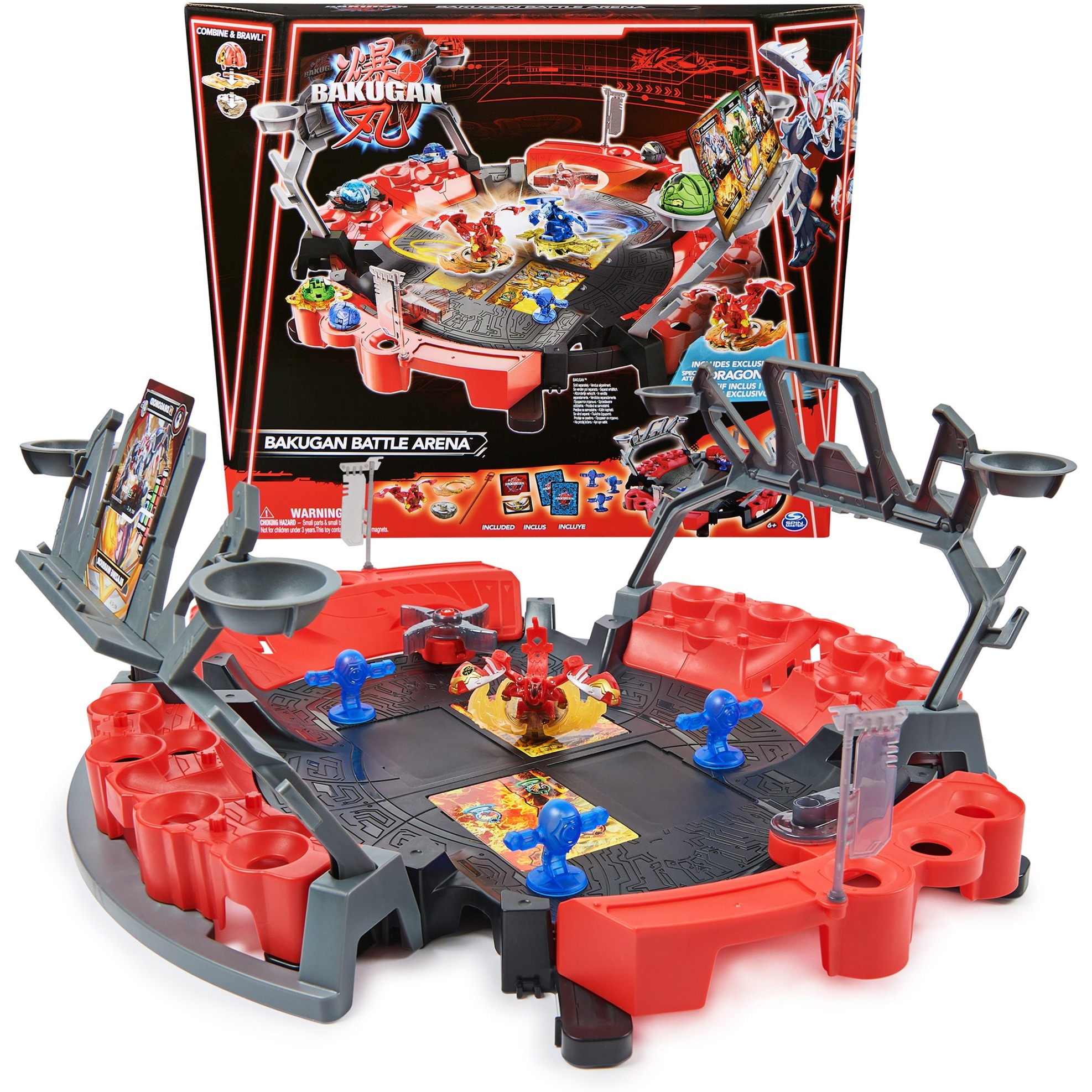 Spin Master Bakugan 2023 Battle Arena mit Special Attack Dragonoid, Geschicklichkeitsspiel | 00778988466643 Spin Master Bakugan 2023 Battle Arena mit Special Attack Dragonoid, Geschicklichkeitsspiel | 00778988466643