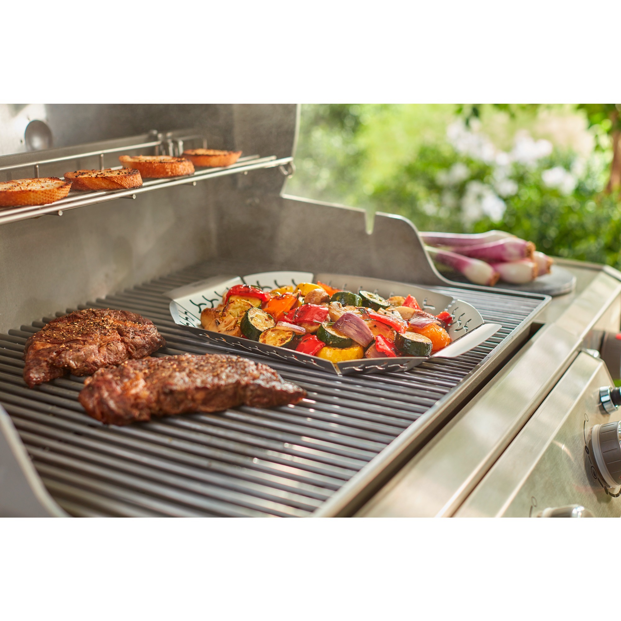 thumbnail image 2 of Weber Premium Grilling Basket 6678 • Find Prices 2 of 11