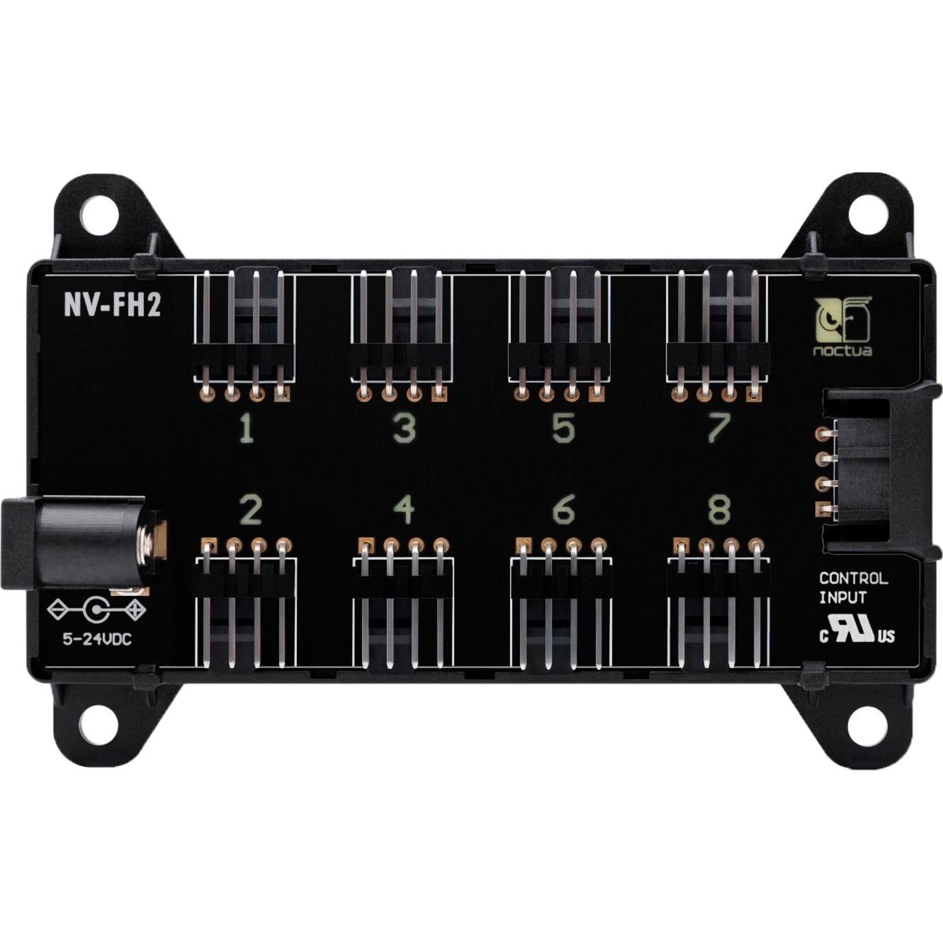 NV-FH2 8-port Fan Hub, Lüftersteuerung