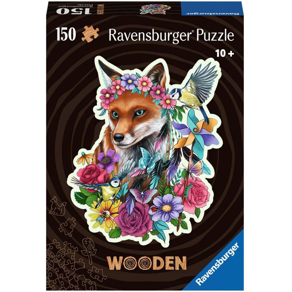 Wooden Puzzle Bunter Fuchs