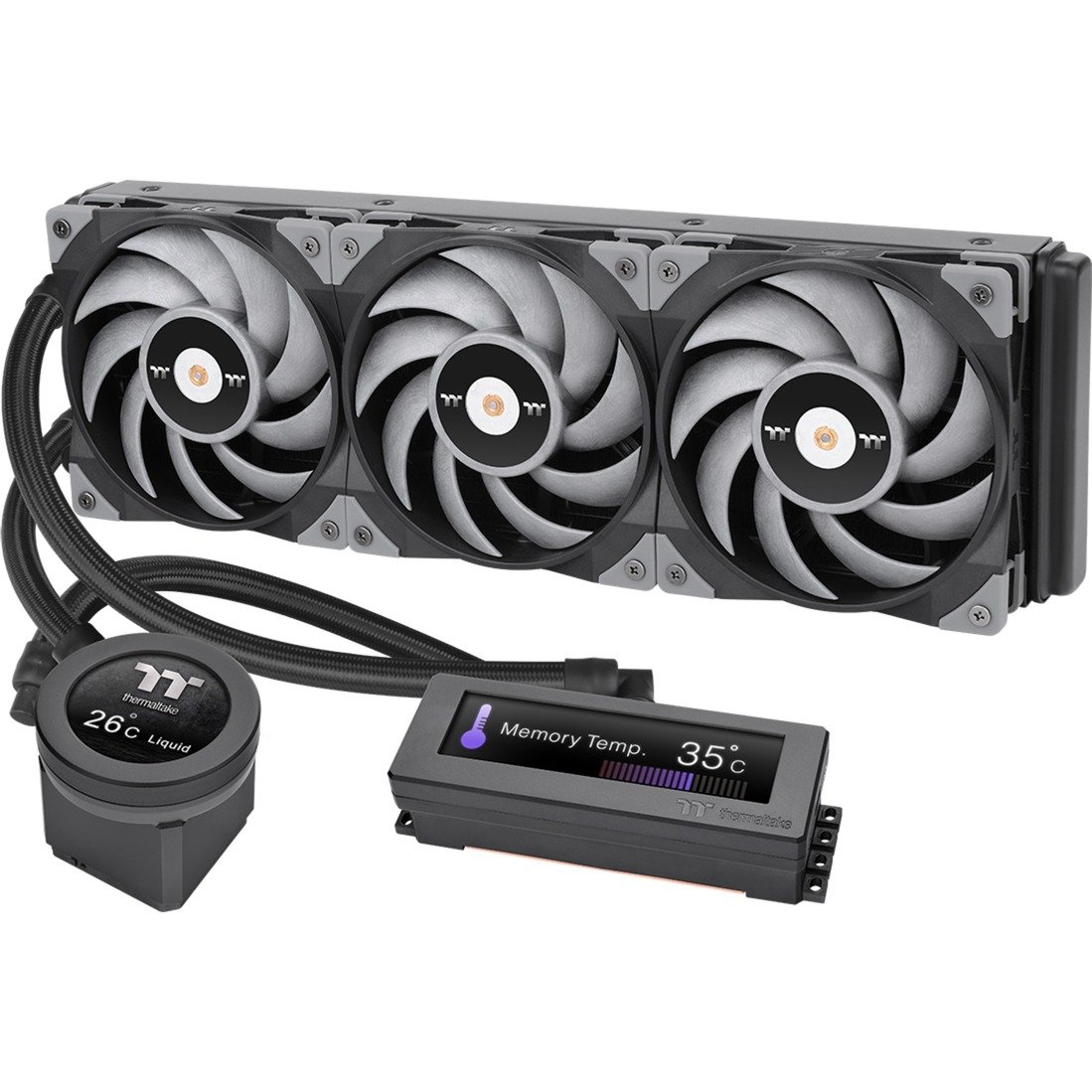 Thermaltake Floe RC Ultra 360 CPU & Memory AIO Liquid Cooler 360mm, Wasserkühlung | 04713227528023 Thermaltake Floe RC Ultra 360 CPU & Memory AIO Liquid Cooler 360mm, Wasserkühlung | 04713227528023