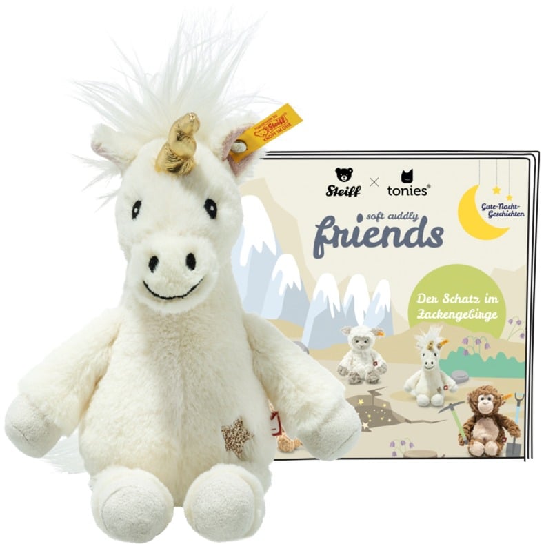 Steiff Soft Cuddly Friends mit Hörspiel – Unica Einhorn, Kuscheltier