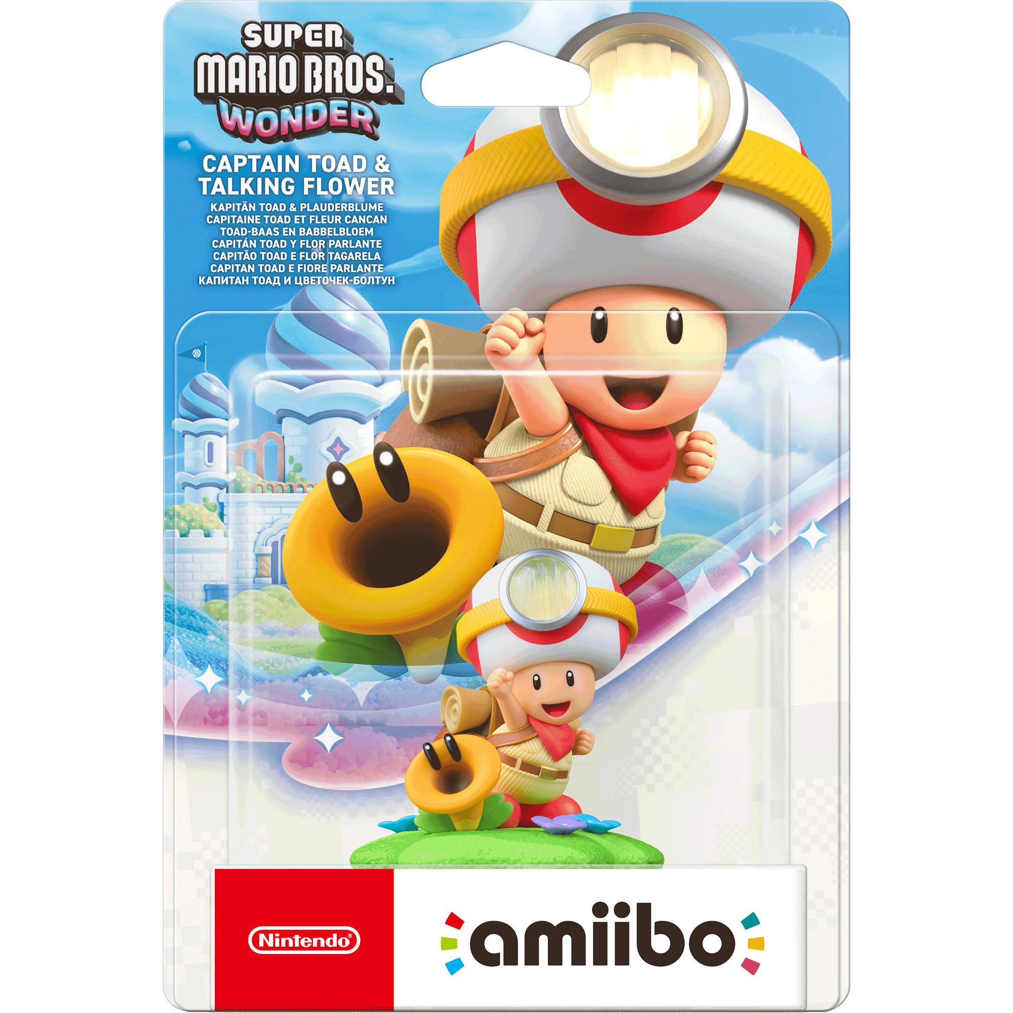amiibo Kapitän Toad & Plauderblume-Spielfigur