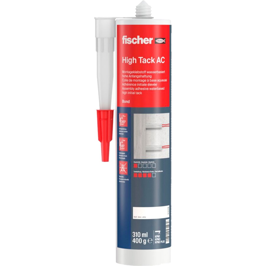 Montageklebstoff High Tack AC 310ml cremeweiß, Kleber