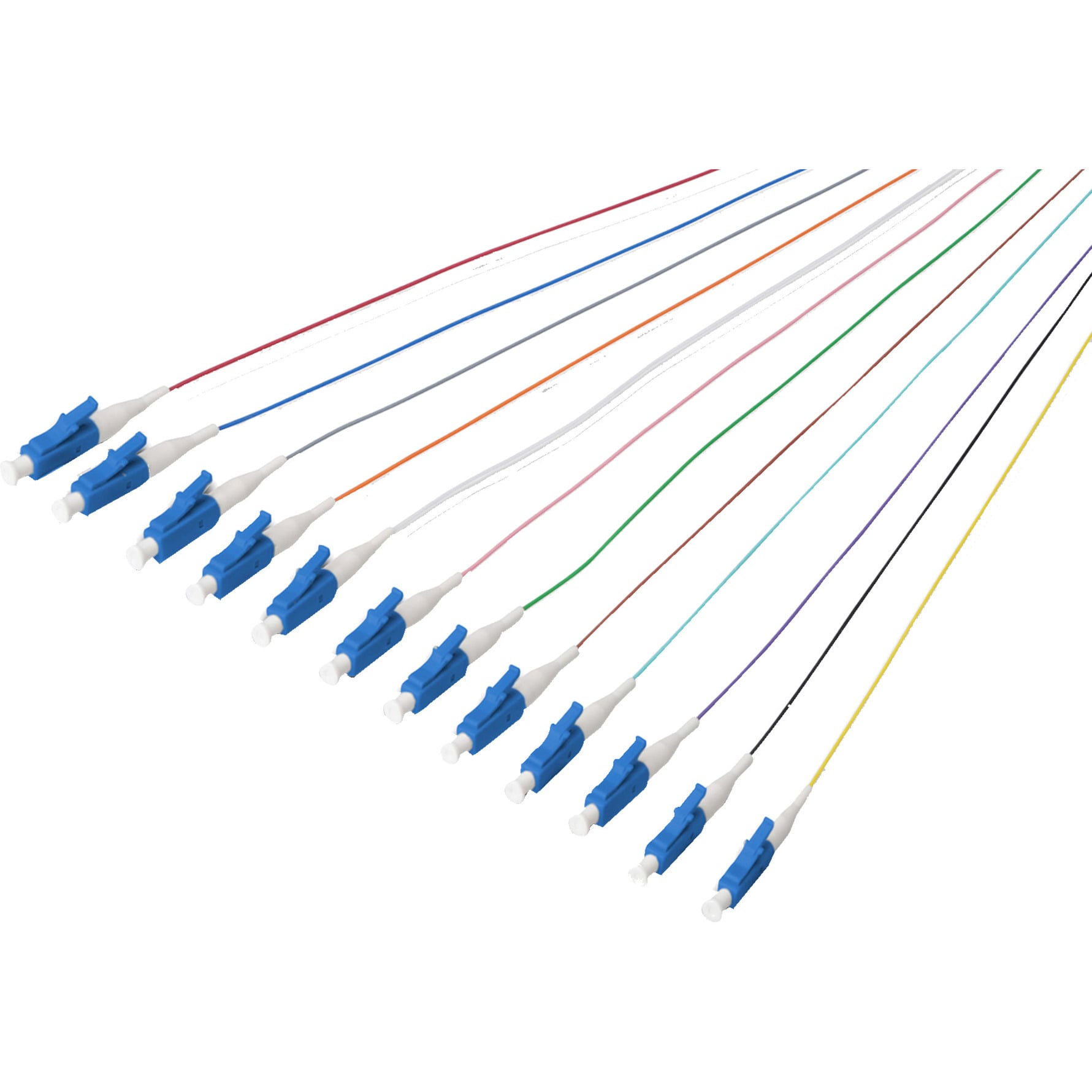Durchgefärbte LC Simplex OS2 Pigtails, Kabel