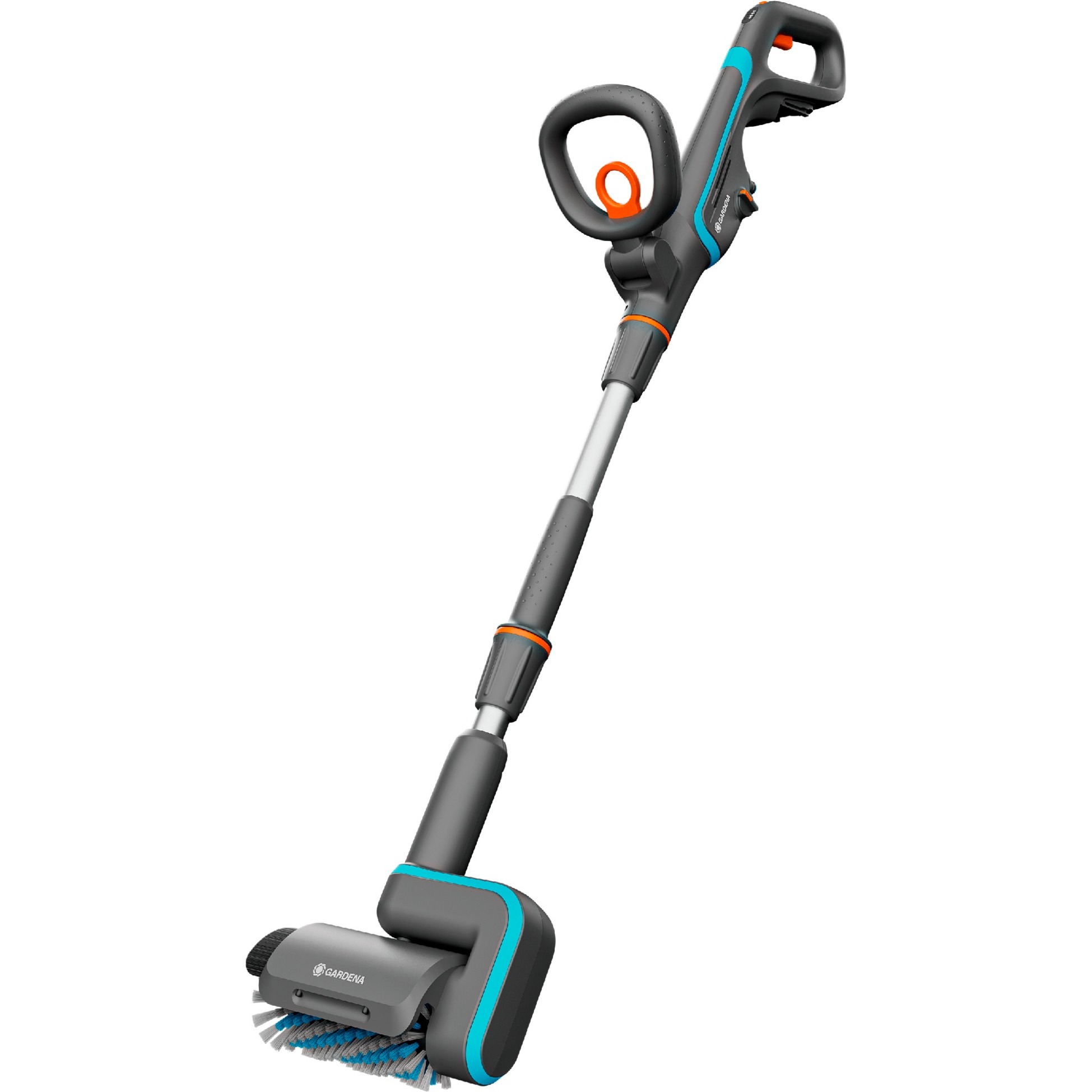 Gardena Akku-Multi-Reiniger AquaBrush Patio 18V P4A solo, Hartbodenreiniger | 04066407502741 Gardena Akku-Multi-Reiniger AquaBrush Patio 18V P4A solo, Hartbodenreiniger | 04066407502741