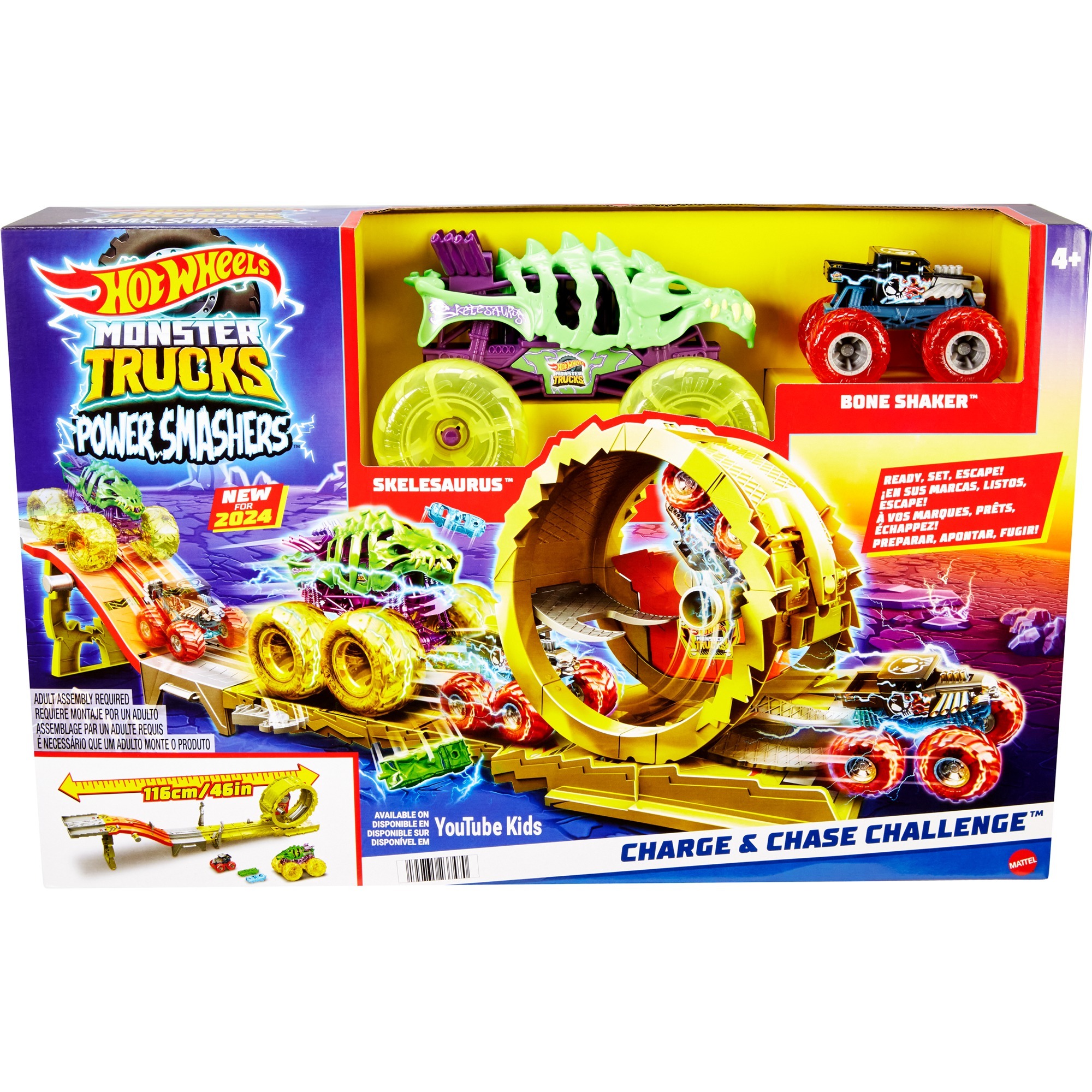 Hot Wheels Monster Trucks Power Verfolgungsjagd, Spielfahrzeug | 00194735237470 Hot Wheels Monster Trucks Power Verfolgungsjagd, Spielfahrzeug | 00194735237470